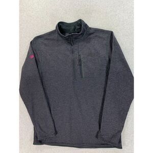 The North Face Quarter Zip Midweight‎ Pullover (Men's Large) Gray